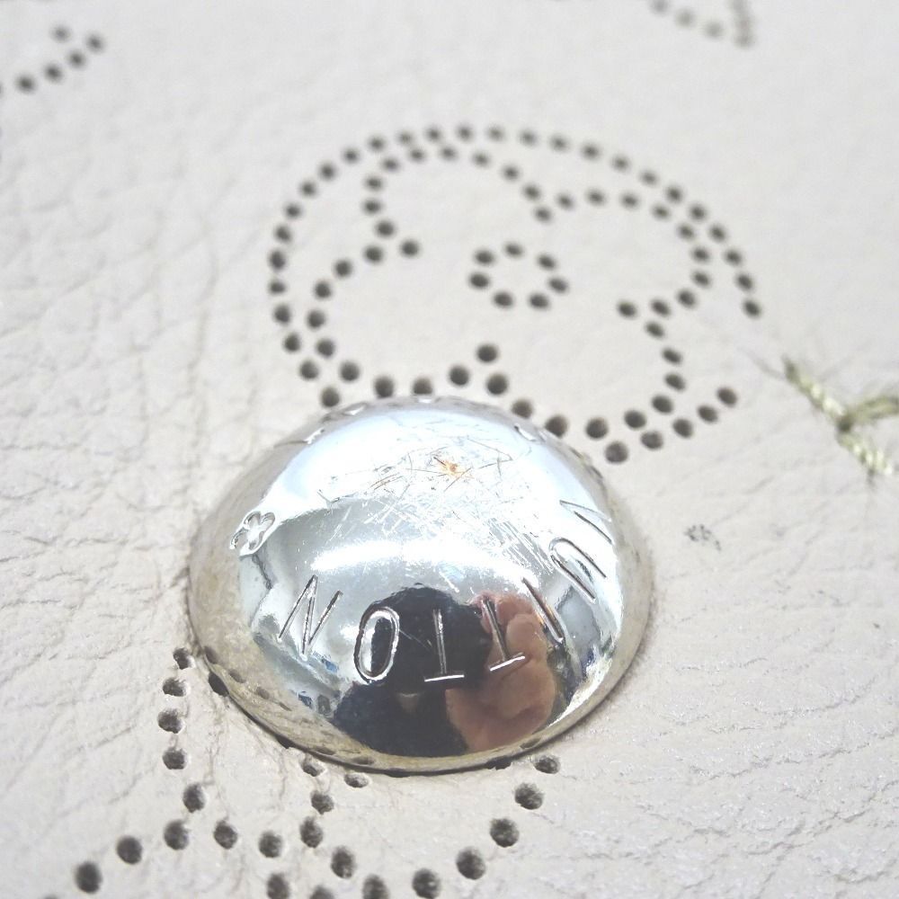 Louis Vuitton Handbag Leather Mahina Hina PM Magnolia Beige - Picture 7 of 16